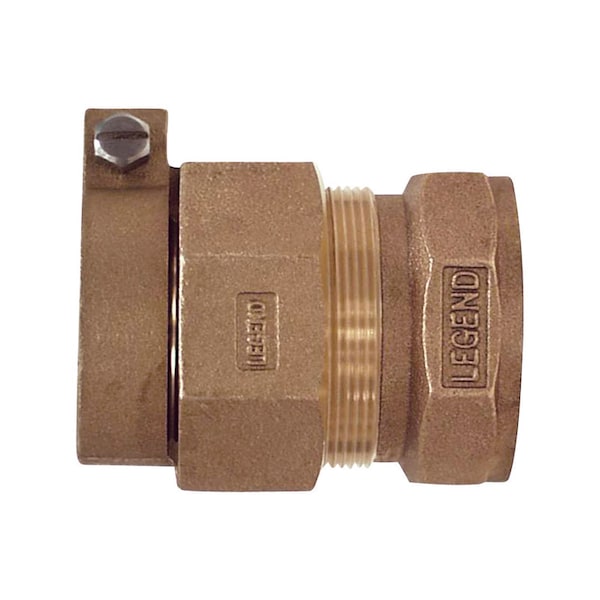 B & K Legend 3/4 in. FIP X 3/4 in. D CTS Pack Joint Bronze Coupling 313-274NL - main